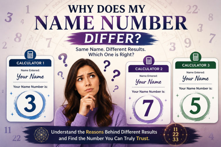 Name Number Differs
