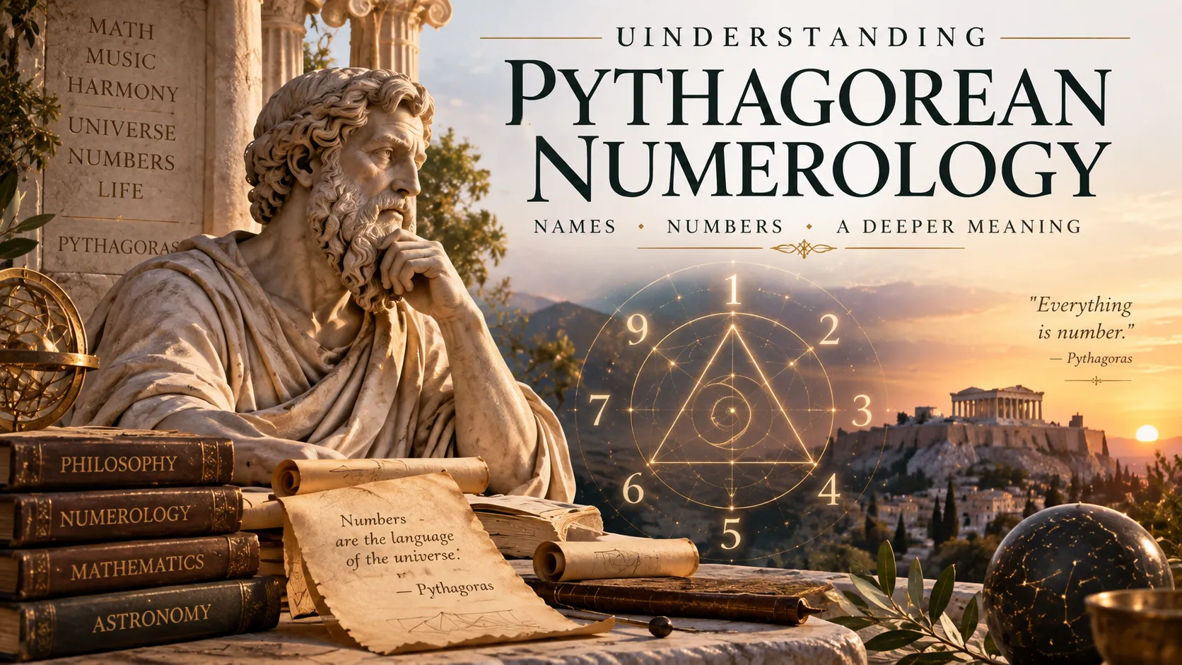 Understanding Pythagorean Numerology: The Complete Beginner's Guide 1 Understanding Pythagorean Numerology